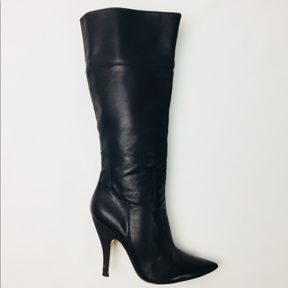 Guess by Marciano Shoes - GUESS BY MARCIANO TROUBADOR LEATHER BOOTS